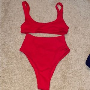 FOX SWIM Red Bikini